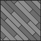 Diagram of vinyl flooring planks showing contrast between dark, medium, and light colors