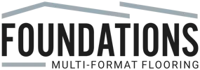 Logo for Foundations line of vinyl flooring products from Urban Surfaces