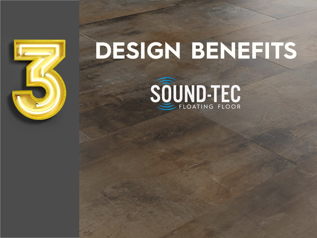 Design Benefits of Sound-Tec vinyl flooring