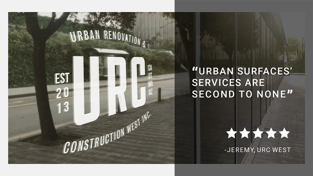 Photo cover of Jeremy at URC West reviewing Urban Surfaces