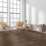 Living Room with flooring installed, 2913 Hidden Acres luxury vinyl plank.