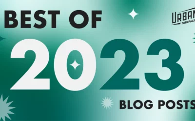 Flashes and bangs on a teal background. Title: Best of 2023 Blog Posts.